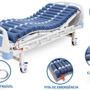 Colchão AE tubular, com compressor